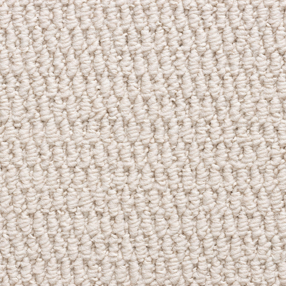 Arabella vanilla loop pile cream stair runner