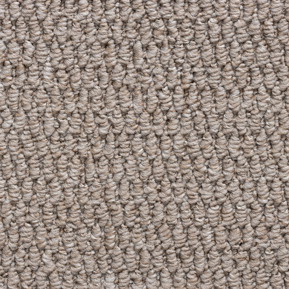 Arabella taupe loop pile taupe stair runner