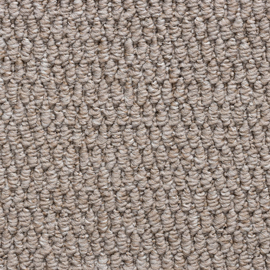 Arabella taupe loop pile taupe stair runner