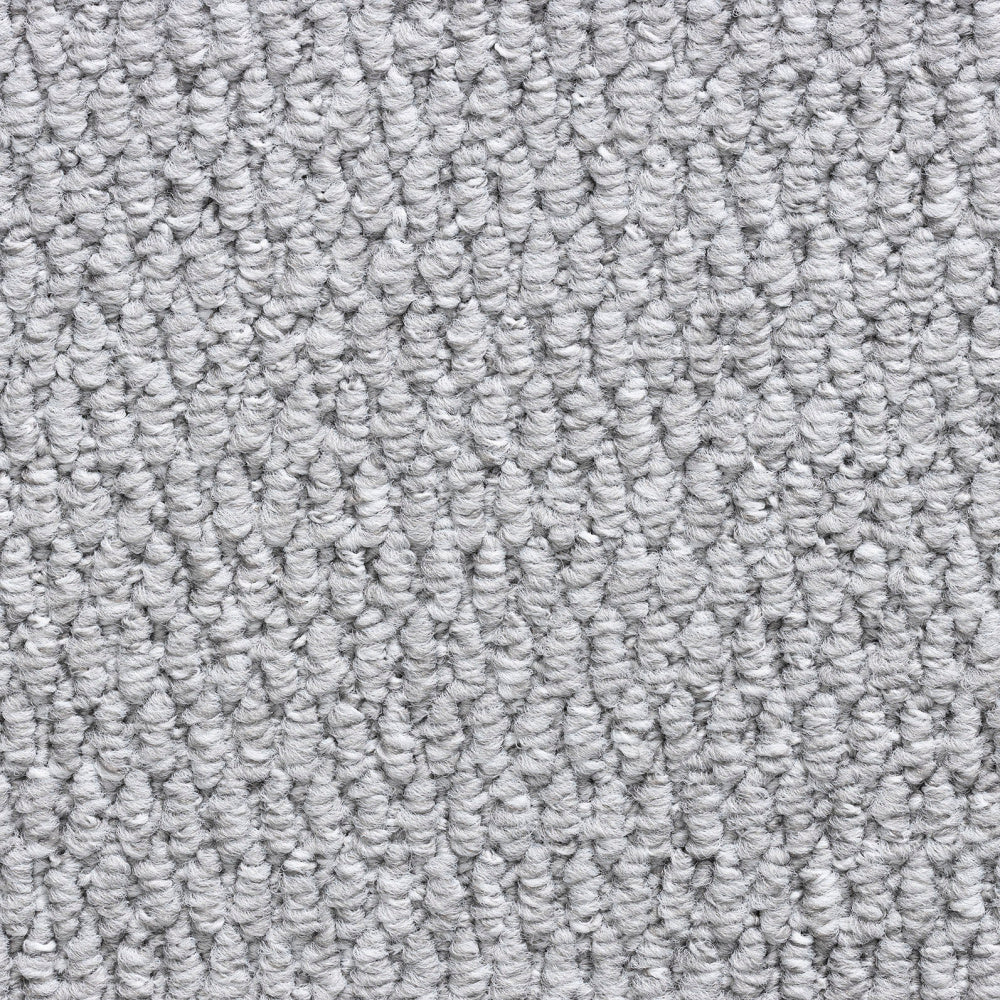 Arabella grey loop pile grey stair runner