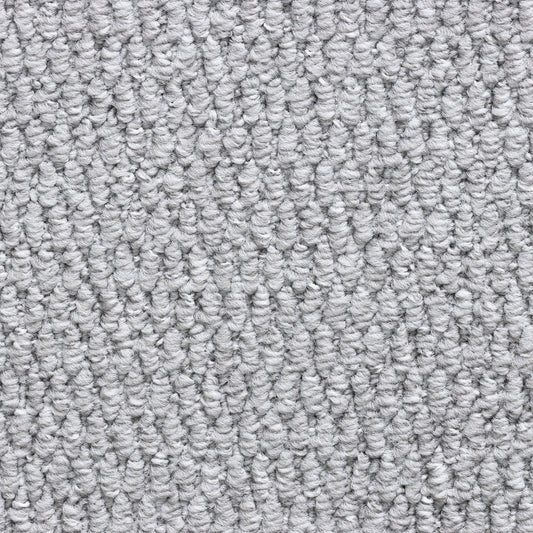 Arabella grey loop pile grey stair runner