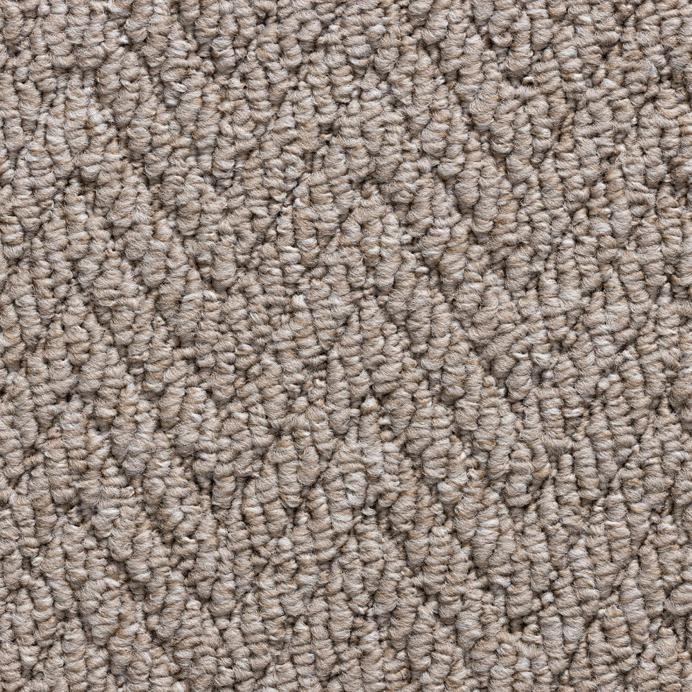 Elise taupe herringbone taupe stair runner