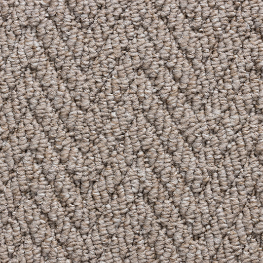 Elise taupe herringbone taupe stair runner