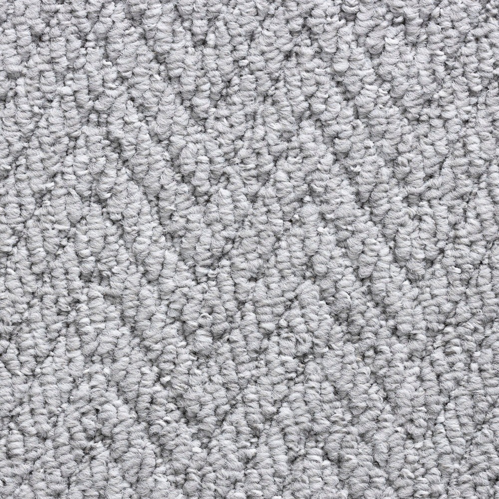 Elise grey herringbone grey stair runner